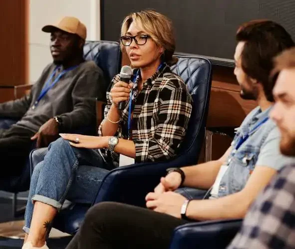 Succeed at the Film Festival: Tips for New & Veteran Filmmakers - Panelists at a film workshop - https://wakacast.com