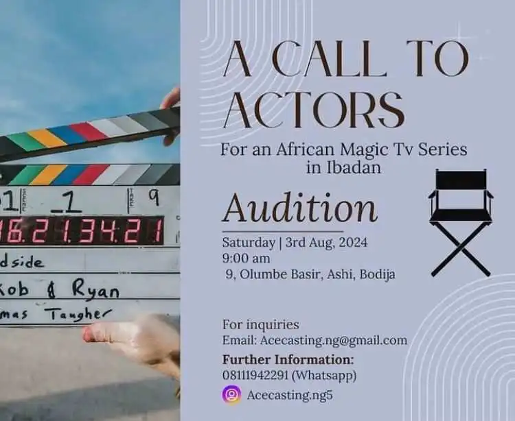 Audition TV Series - https://wakacast.com