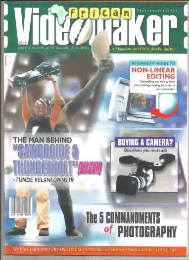 African Videomaker Magazine - December 2003 edition - Finding The Right Talent For Filmmaking Success - https://wakacast.com