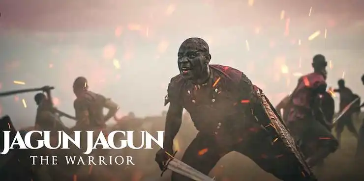 Jagun Jagun The Warrior Poster - Movie Review by Emeka John Ekeh - https://wakacast.com