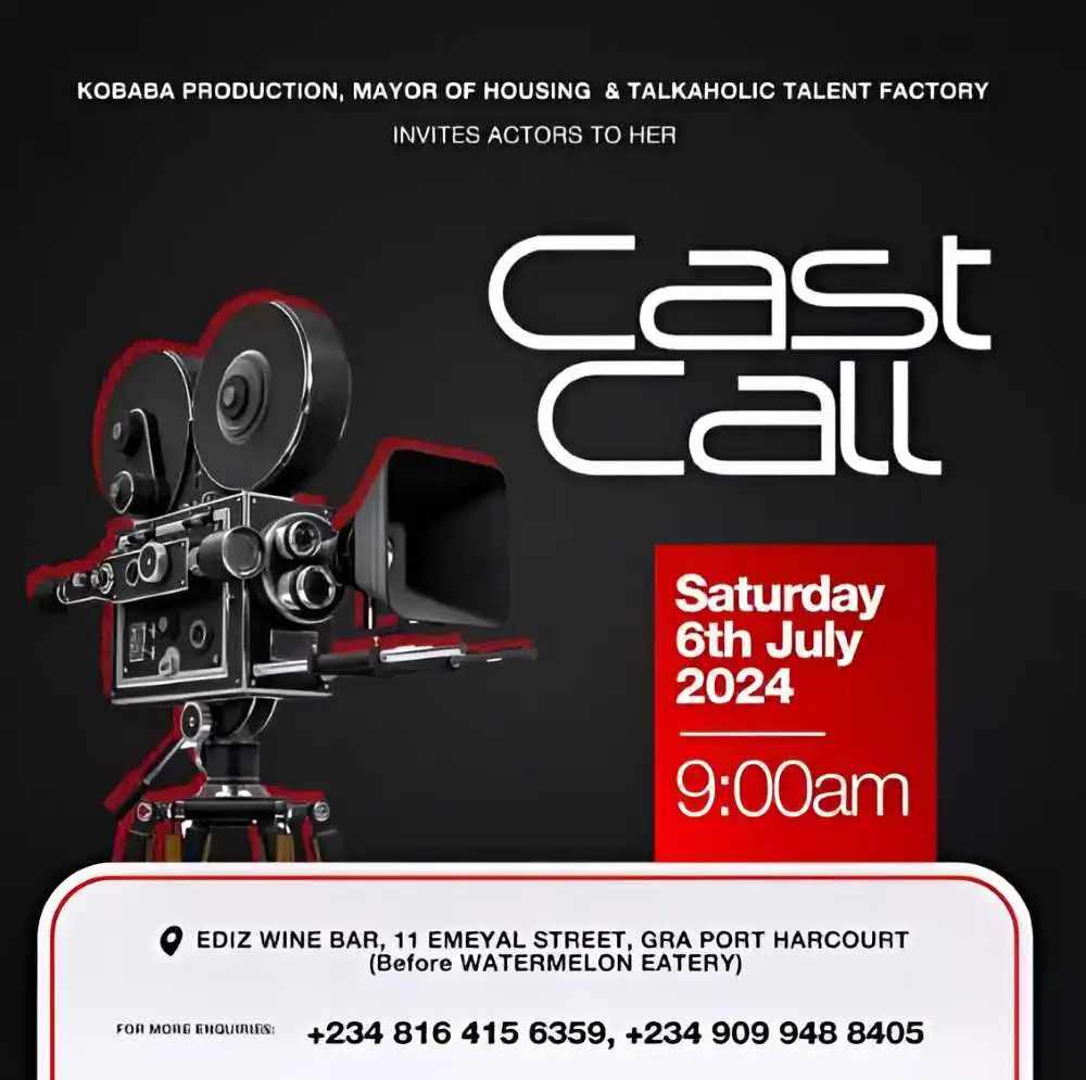 Cast Call – Kobaba Production