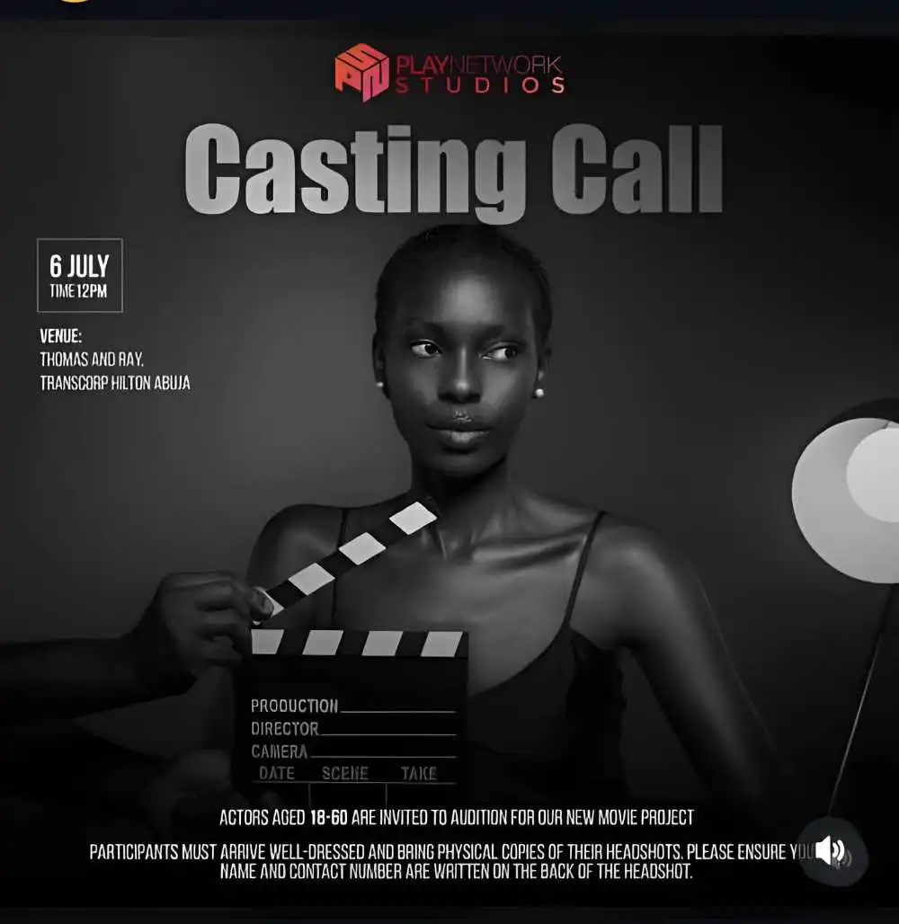 Casting Call – Play Network Studios