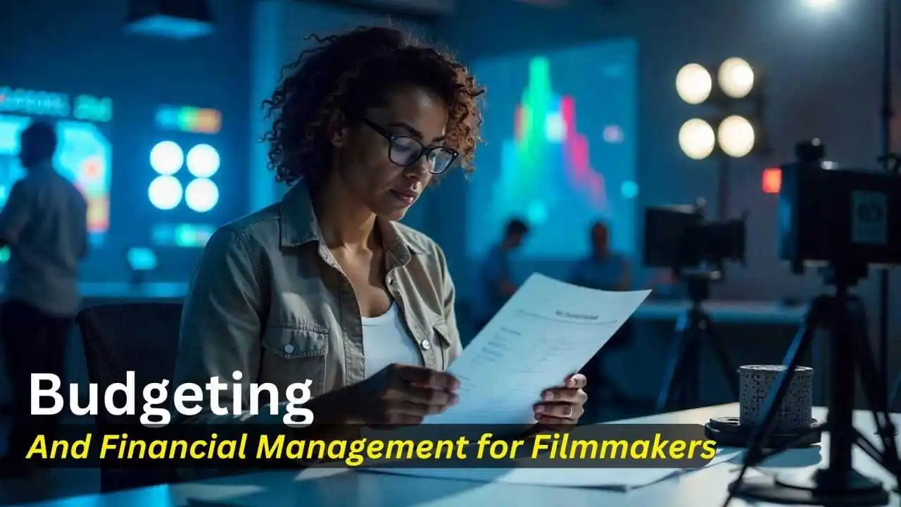 Budgeting and Financial Management for Filmmakers - Producer reviewing the film budget