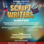 Audition - Scriptwriter https://wakacast.com