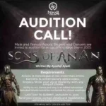 Audition - Stage Play: Sons of Anan https://wakacast.com